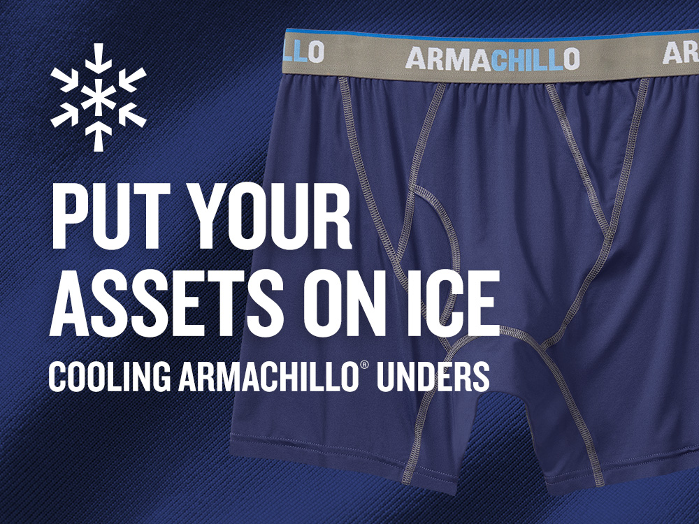 put your assets on ice with cooling armachillo unders