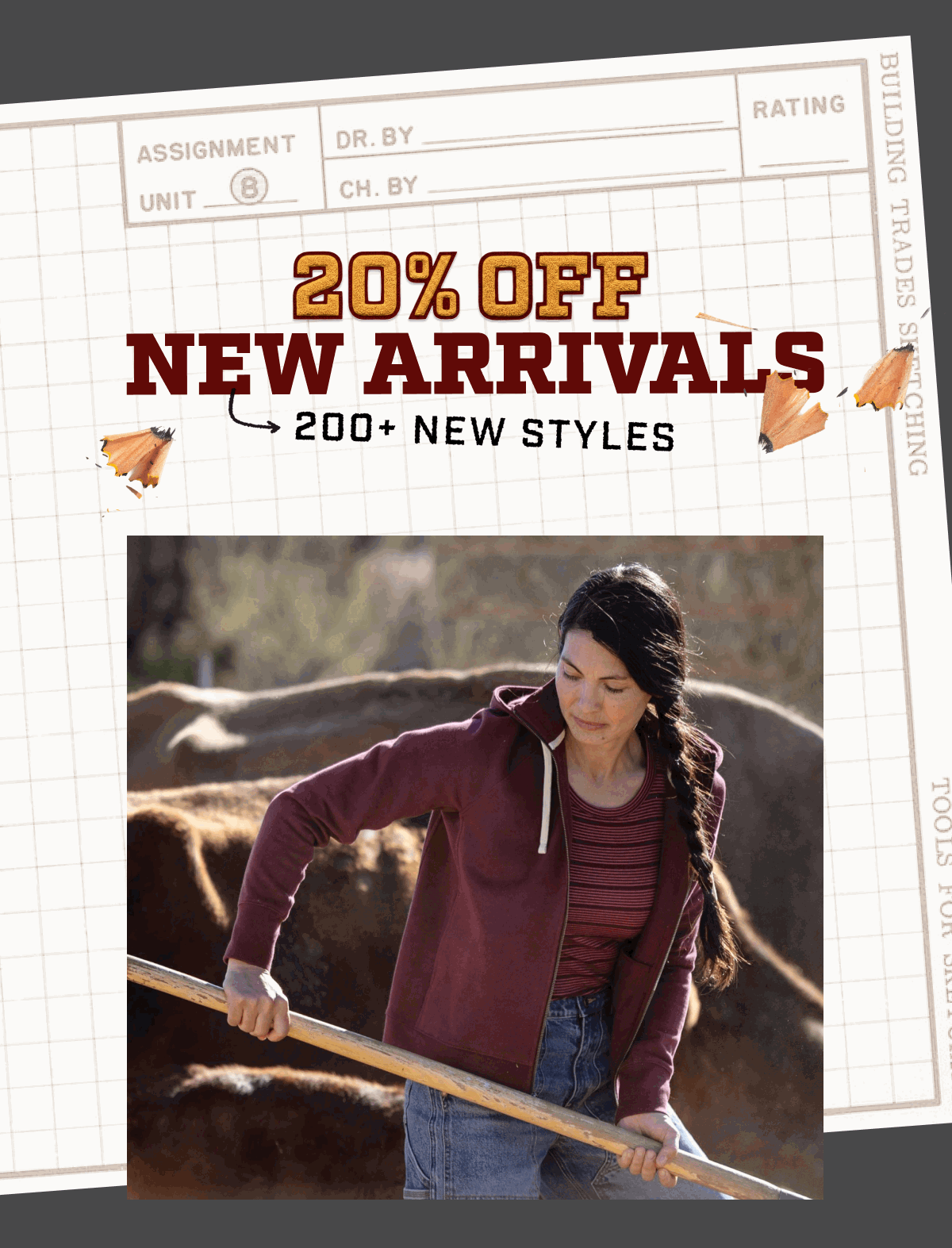 20% Off New Arrivals - 200+ New Styles