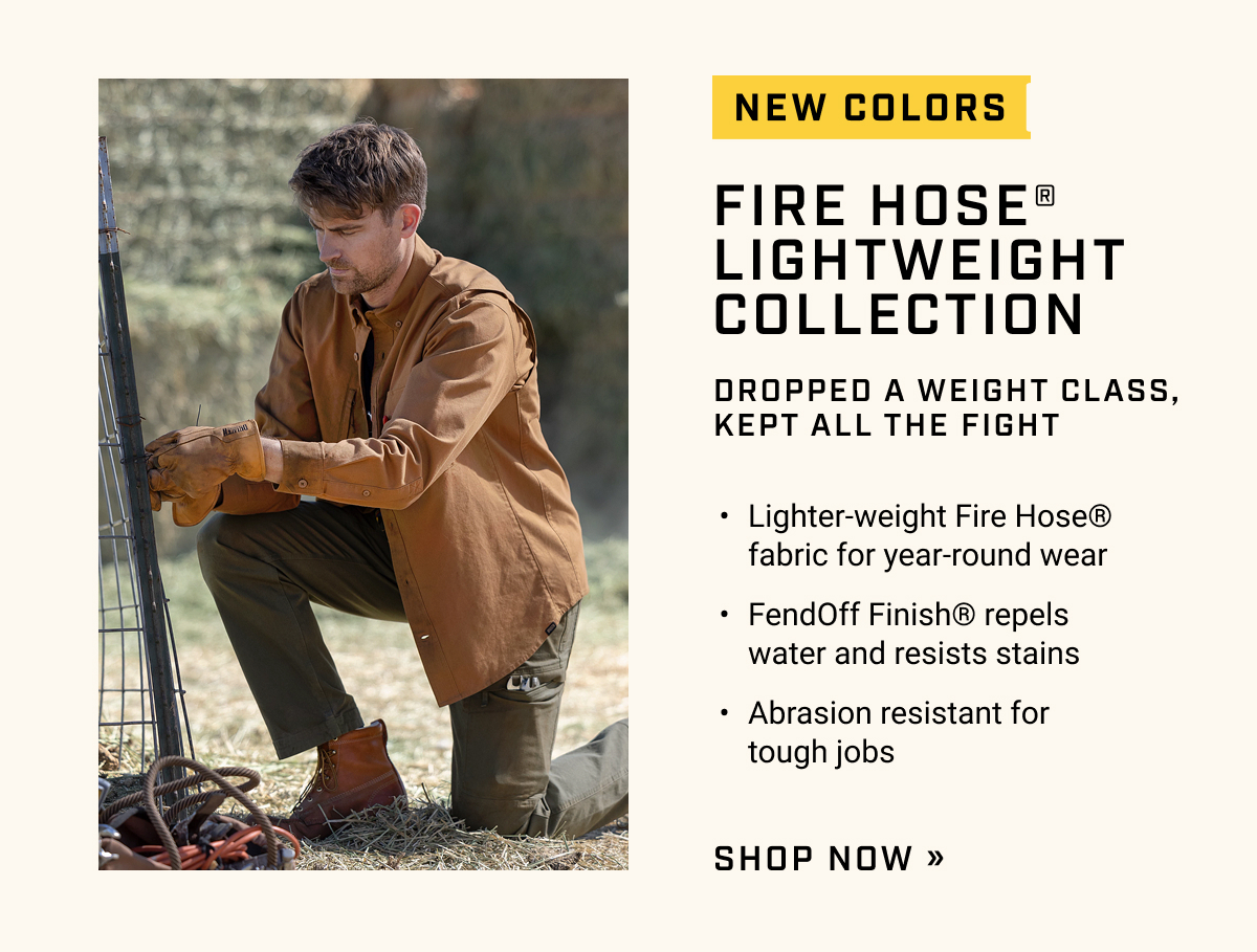 NEW COLORS - Fire Hose Lightweight Collection - Dropped A Weight Class, Kept All The Fight