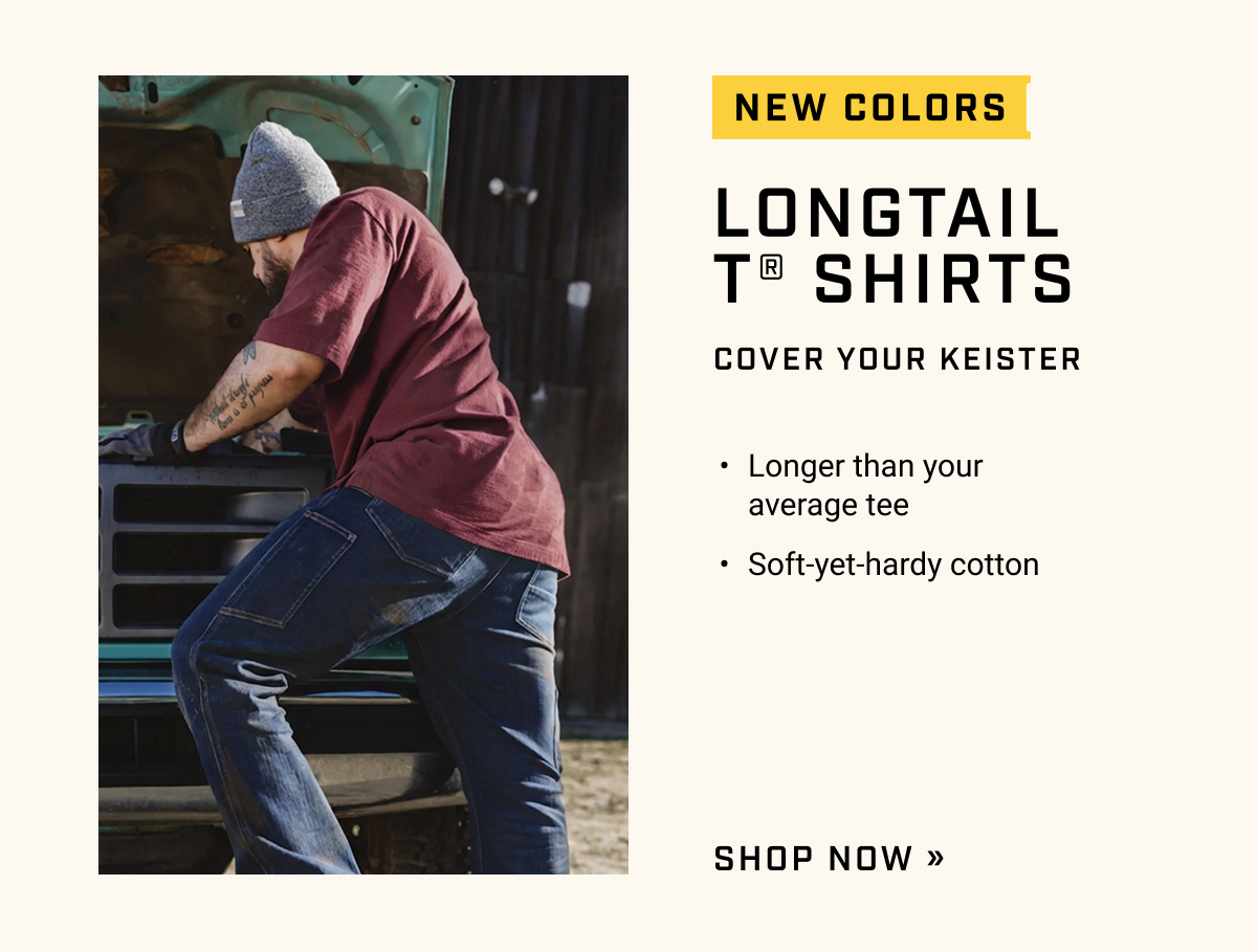 NEW COLORS - Longtail T Shirts - Cover Your Keister