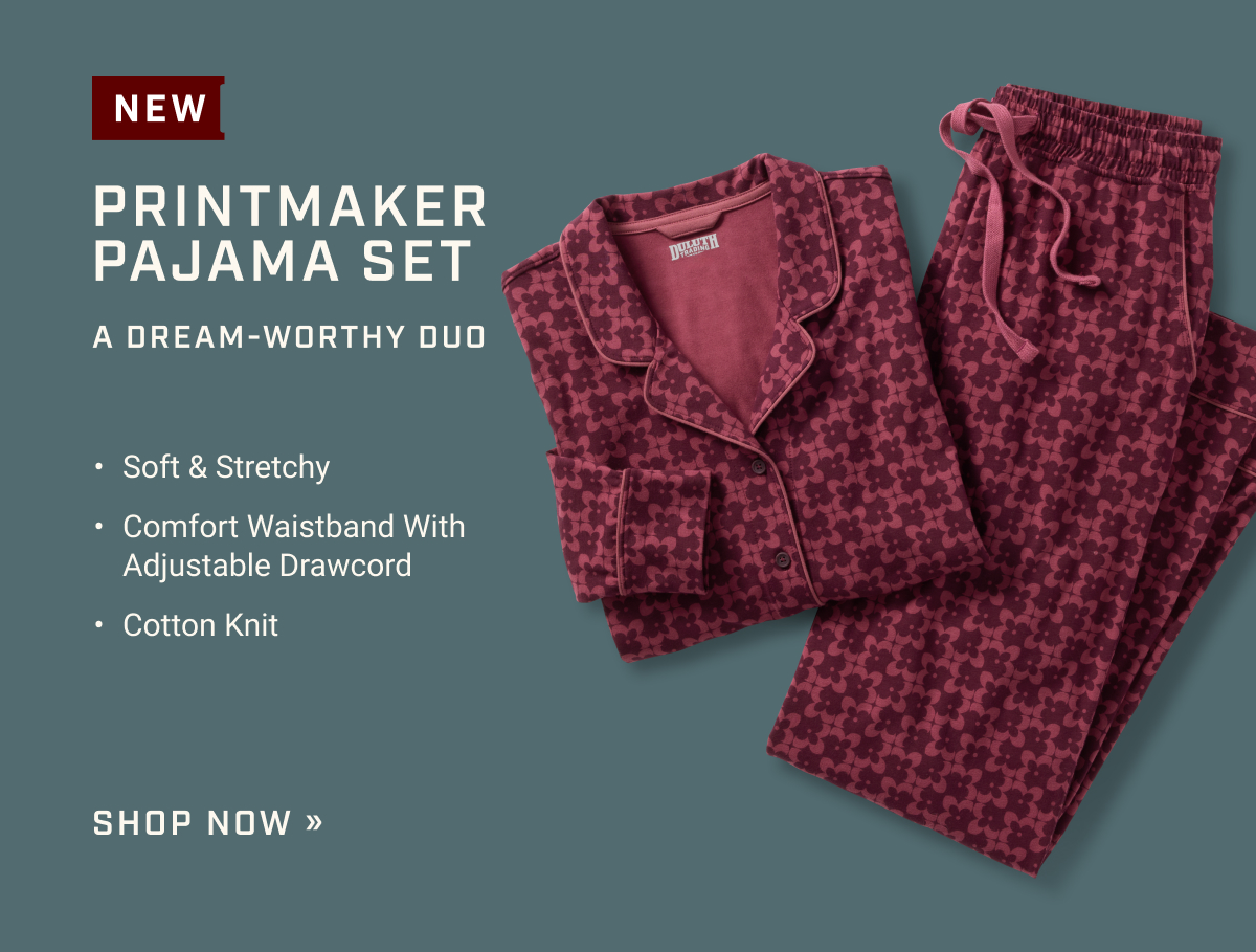 New Printmaker Pajama Set - A Dream-Worthy Duo - Shop Now