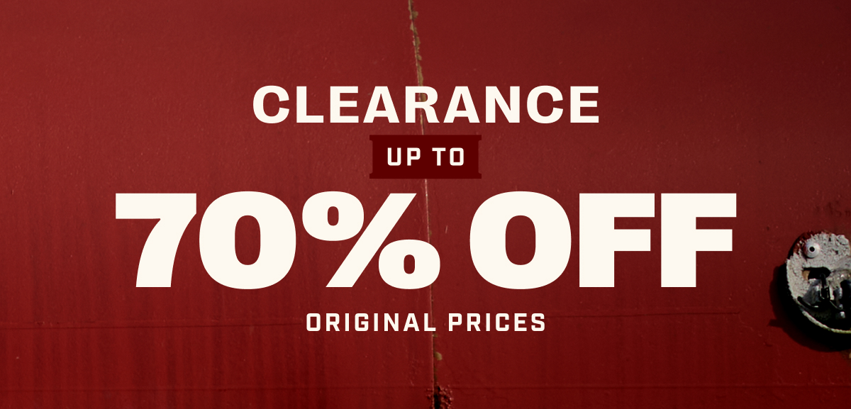 Clearance Up To 70% OFF Original Prices