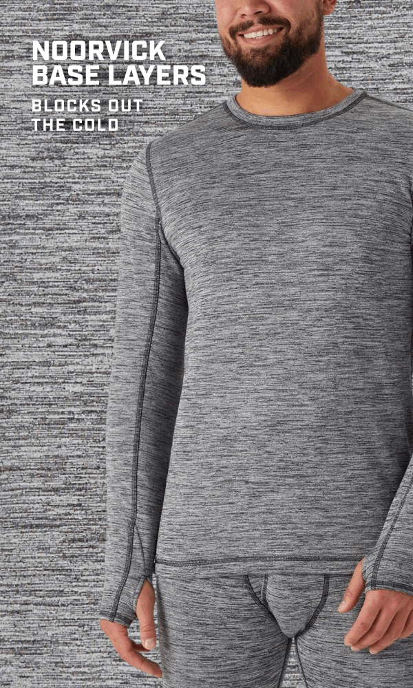 Man wearing Base Layers