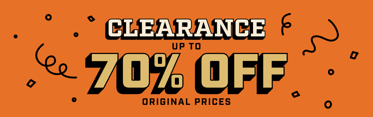 Clearance Up To 70% OFF Original Prices