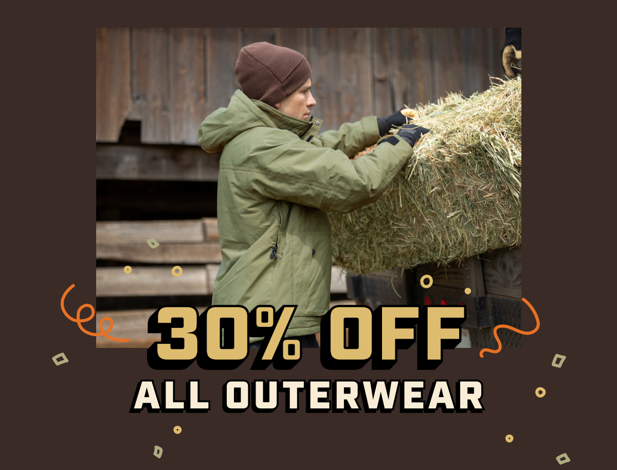 30% OFF All Outerwear