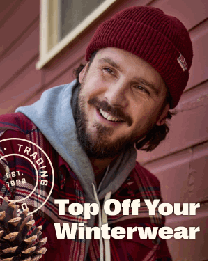 Men's winter accessories.