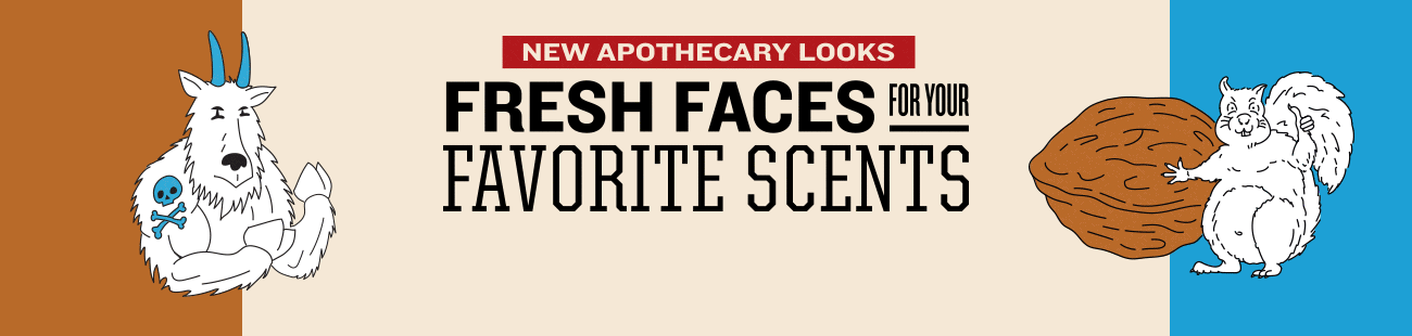 NEW APOTHECARY LOOKS | FRESH FACES FOR YOUR FAVORITE SCENTS